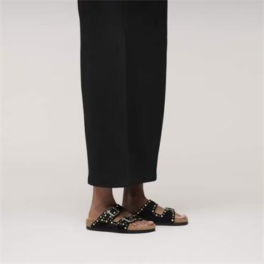 Birkenstock Arizona Rivets Suede Leather - Black